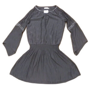 Ramy Brook New York Black Sheer Dress Women's Size Small NWT